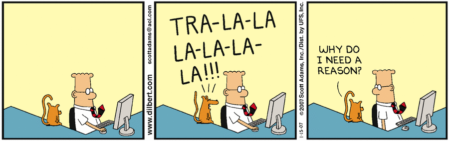 Dilbert Cartoon